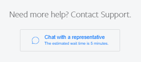 Chat with a Facebook rep