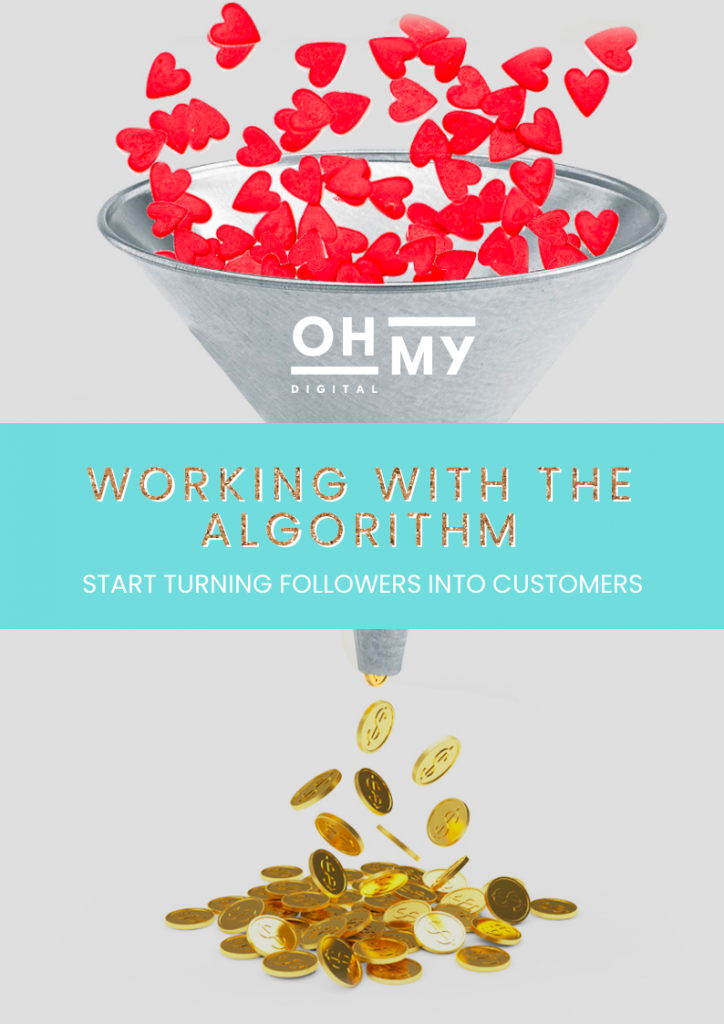Working with social media algorithms