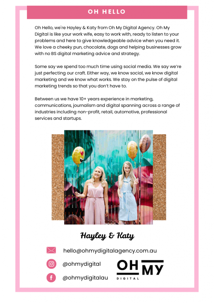 Working with social media algorithms
